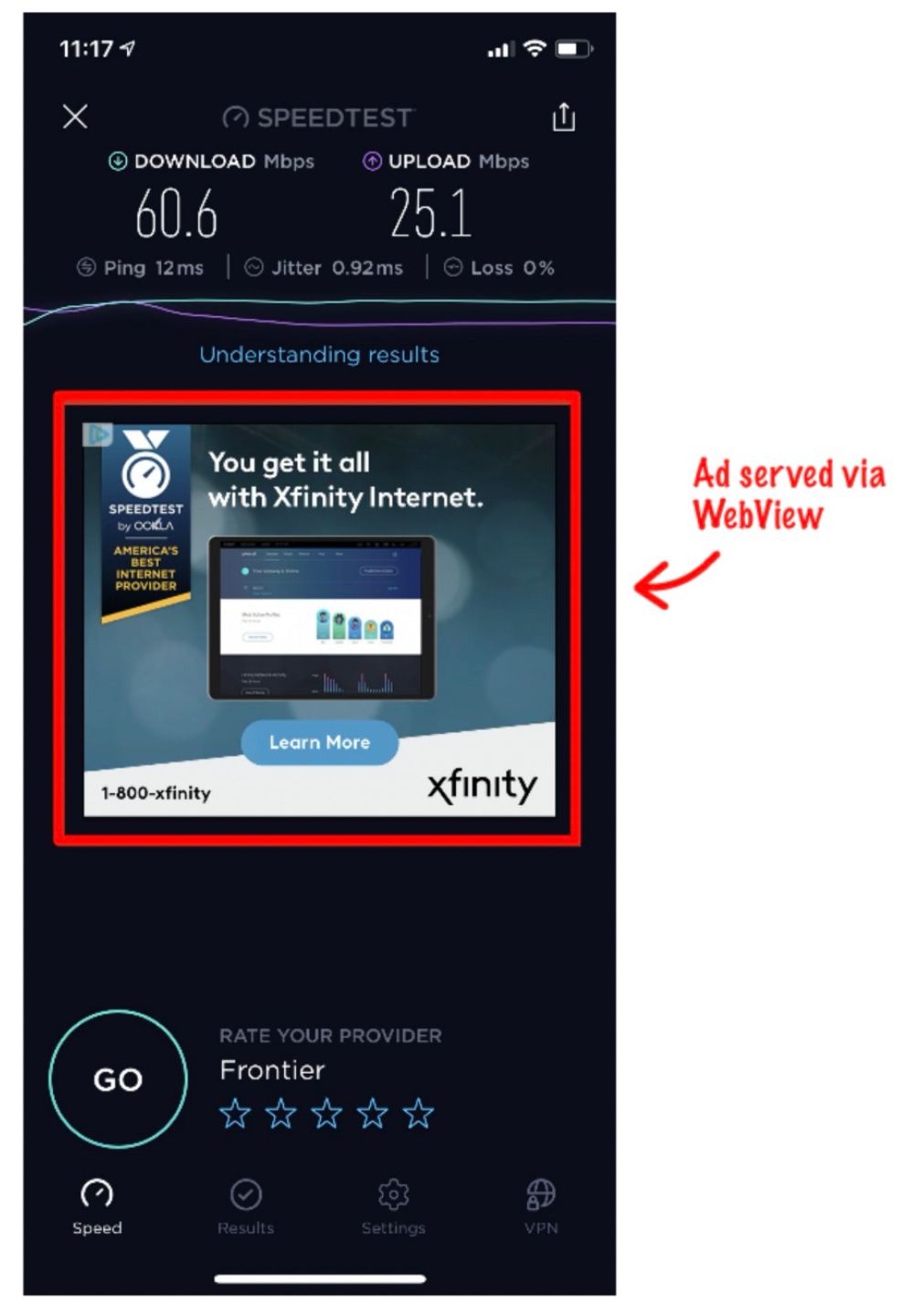广告示意图